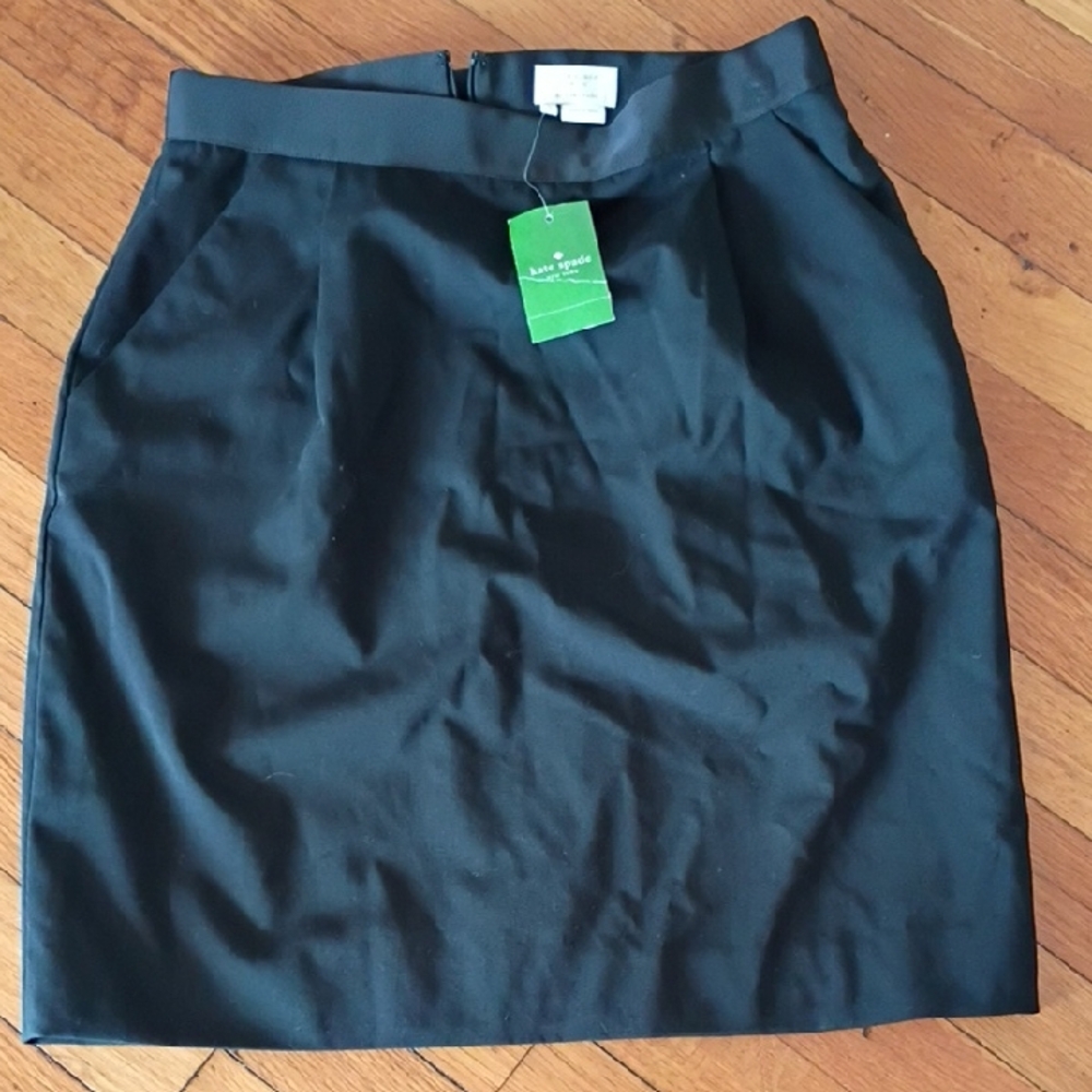 Kate Spade Classic Black Pencil Skirt